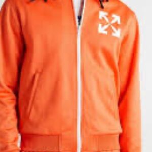 Off  white single arrow slim track jacket
